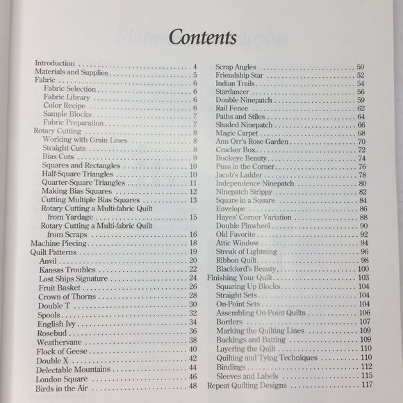 Vintage 1991 Rotary Riot 40 Fast Fabulous Quilts Judy Hopkins Nancy J Martin - Picture 2 of 12